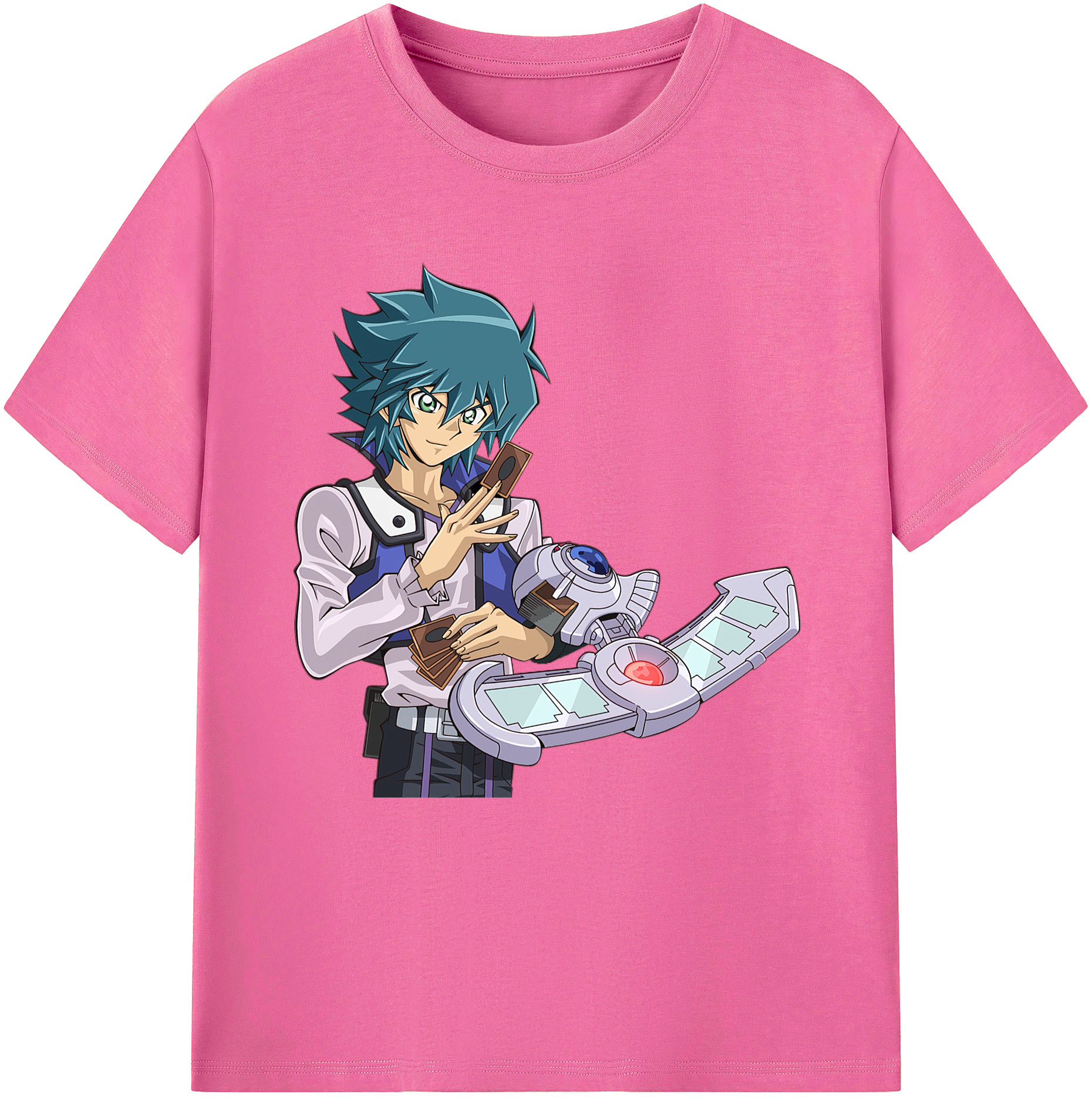 （画像用） 遊☆戯☆王 Yu-Gi-Oh! レディースカジュアルプリントTシャツ（綿100％）